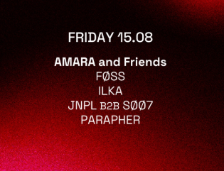 15/08 | Toffler Presents AMARA and Friends